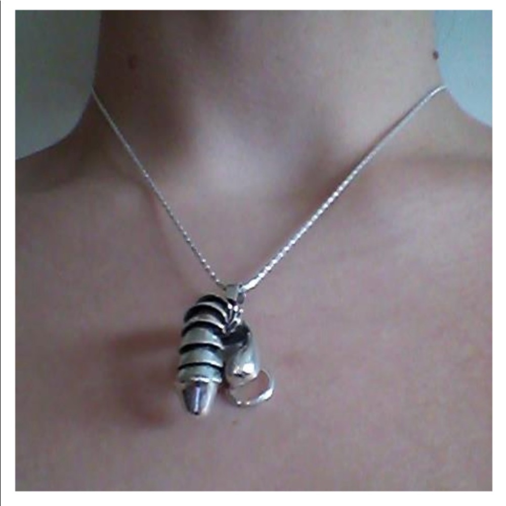Silver Pendant Male 🍆 Necklace😂